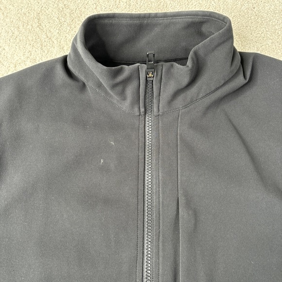 Lululemon Sojourn Jacket Men's XL Black Full Zip Lightweight LM4616S LOGO - Picture 3 of 11